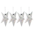 thumbnail image 4 of MasteelfCA 4pcs Christmas Pentagram Lampshade 3d Paper Five Point Star Ceiling Lampshade, 4 of 7