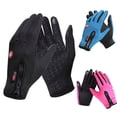 thumbnail image 2 of Men Women Windproof Zipper Touch Screen Gloves Ski Snow Motorcycle Warm Mittens, 2 of 8