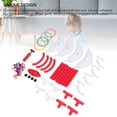 thumbnail image 4 of Floating Basketball Hoop, Pool Basketball Hoop Safe 2 in 1  for Poolside Red, 4 of 7