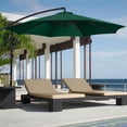 thumbnail image 4 of LSLJS Garden Umbrella Outdoor Stall Umbrella Beach Sun Umbrella Replacement Cloth 118 Inch Diameter with 8 Bones, Portable Windproof Compact Travel Umbrella, 4 of 4