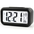 thumbnail image 2 of Horloge Numérique LCD à Pile avec Fonction Snooze Réveil Électronique Cadeau pour Enfant, 2 of 4