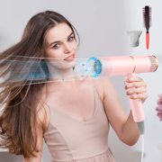Dvkptbk Hairsdryer,Electric Hair Dryer High-Power Electric Hair Dryer Home Hair Dryer Hot Wind Comb Hair Salon Blowing Comb