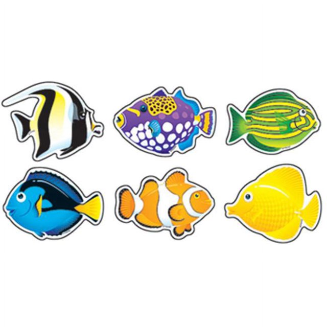 Tendance Entreprises T-10822 accents classiques Mini poissons Vari-t--Pk