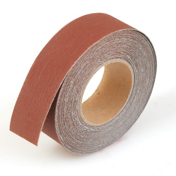 Peachtree Woodworking Supply 1" x 20 Foot Refill for Boxed Abrasive Roll Pack, Wood Turners, Furniture Repair, Woodworkers, Metal Workers and Automotive Body Work (400 Grit)