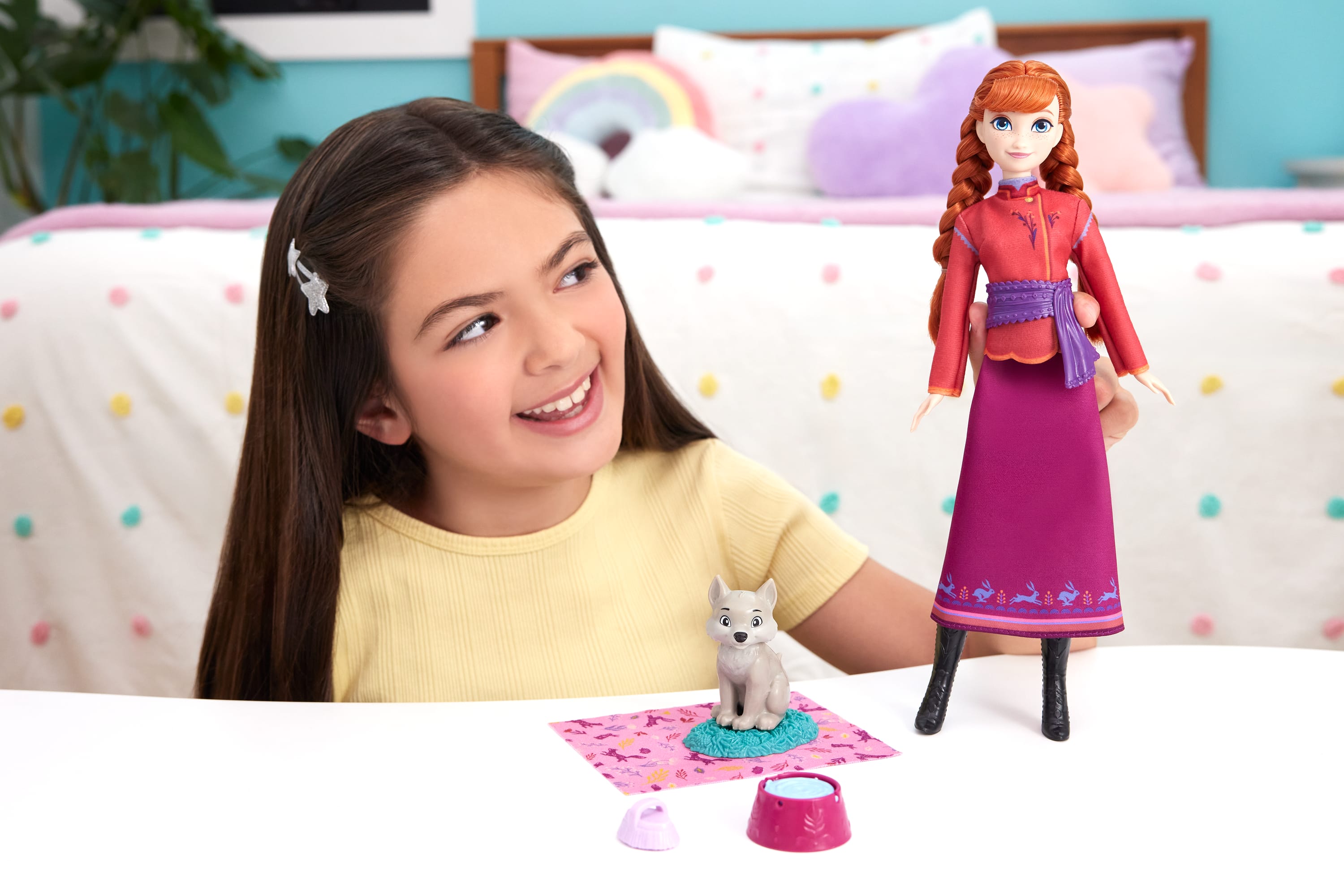 Disney La Reine des Neiges-Coffret Anna et le Louveteau-4accessoires