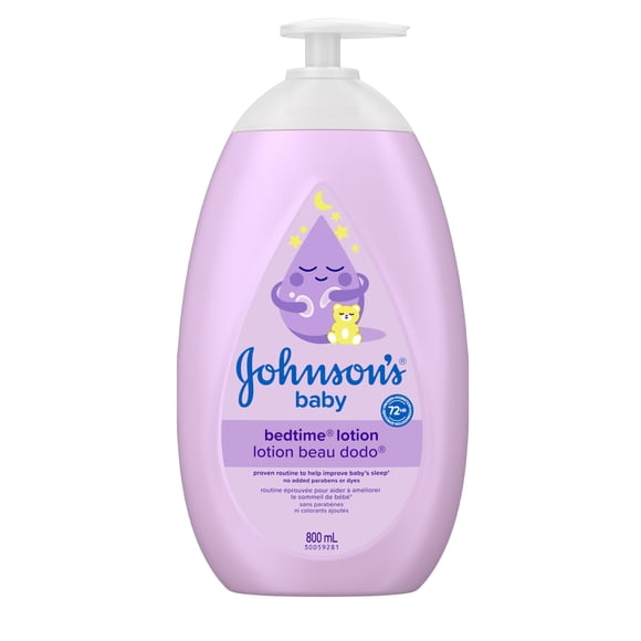 Lotion hydratante pour la peau sèche de bébé Johnson's Beau Dodo, 800 ml