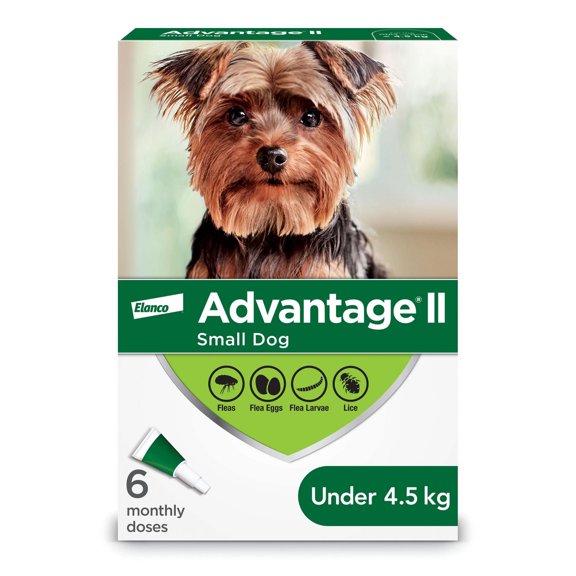 Advantage II traitement contre les puces pour chiens de petit taille