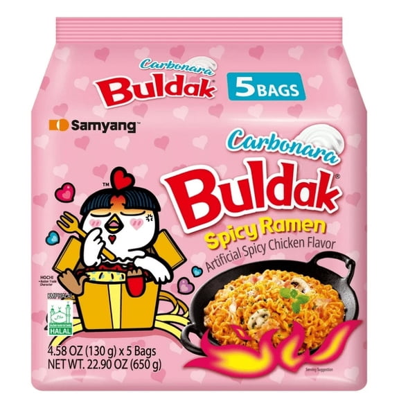 Samyang – Spicy Chicken Buldak Noodle (Carbo)