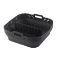 thumbnail image 3 of Square Air Fryer Pan,Square Air Fryer Silicone Baking Panwith Silicone Mat Air Fryer Pan Dependable Performance, 3 of 8