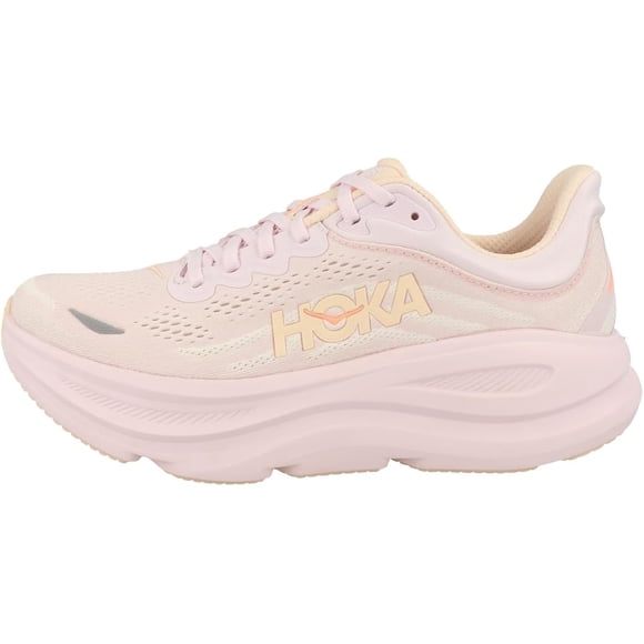 Hoka Bondi 9 Lilac Cream/Tangerine Glow Women's Running Shoes