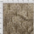 thumbnail image 3 of oneOone Velvet Brown Fabric Dot Sewing Craft Projects Fabric Prints By Yard 58 Inch Wide, 3 of 4