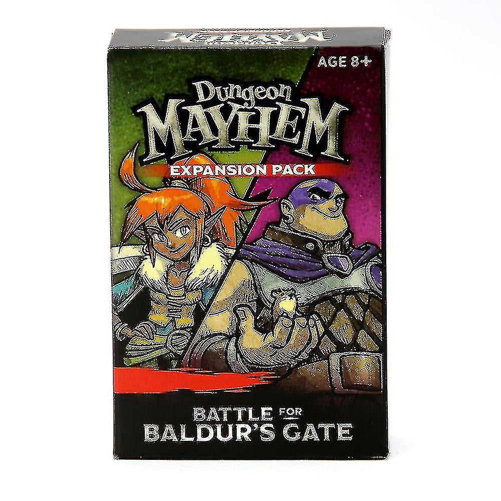 Tabletop Cards Dungeon Mayhem Dungeons Of Chaos Full English Monster Madness Strategy Game Dungeon Expansion