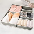 thumbnail image 5 of Rbaofujie Foldable Storage Bins 6-Piece Foldable Drawer Wardrobe Storage Box Drawer-Style Six-Piece Set Foldable Storage Box Under Cabinet Storage, 5 of 5