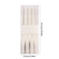 thumbnail image 2 of Red Candles Taper 4Pcs/Box Net Red Restaurant Plating Thread Candle, 25cm Long Pole Candles for Romantic Wedding Decoration, Wax for Candles, 2 of 6