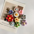 thumbnail image 1 of 10pcs, Fridge Magnets, Mixed Color Fridge Magnets, Kawaii Flower Refrigerator Magnets, Whiteboard Magnets Sticker, Decorative Refrigerator Magnets, Cute Office Kitchen Magnets, Kitchen Utensils, Apart, 1 of 5