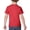 Red, variant on Heavy Cotton Toddler T-Shirt, 3T, Light Blue
