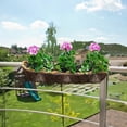 thumbnail image 5 of Jubipavy Cushion Groove Is Used For Window Box Flower Pots Is Used For Railing Suspension Fence Plant Flower Baskets And Fiber For, 5 of 5