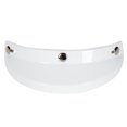 thumbnail image 1 of FlyFlise Visière Universelle pour Moto à 3 Boutons-Pression, Casque à Ouverture Frontale Rabattable, Coupe-Vent, 1 of 8