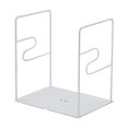thumbnail image 1 of LCXmlly Sturdy Book Stand Simple Desktop Reading Book Holder Hollow Metal Book Clip Stand for Office Desktop Storage Student Learning 1 Pair, 1 of 8
