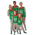 thumbnail image 1 of Ensemble de Pyjama de Noël pour Couple Assorti Pyjamas Familiaux Tenue de Cosplay Elf pour Enfants Adultes Ensembles de PJs, 1 of 6