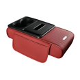 thumbnail image 4 of DYNWAVECA Car Armrest Box Mat Auto Interior Accessories Arm Rest Storage Box Console Organizer Car Organizer Front Seat for Trucks red, 4 of 10