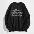thumbnail image 4 of WEAIXIMIUNG Custom Sweatshirt Ladies Fashion Leisure Pure Color Loose Long Sleeved Printed Letters Round Collar, 4 of 4