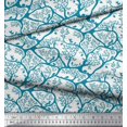 thumbnail image 3 of Soimoi Satin Silk Fabric Animal & Tree Decor Fabric Printed Yard 42 Inch Wide, 3 of 5