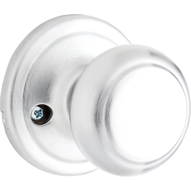 Troy Matte Front Door Knob with Lock and Key Exterior/Interior Door Handles with Lock Keyed Entry Door Knobs for Front Door Bedroom Bathroom & Office Traditional Home Décor