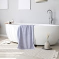 thumbnail image 4 of EGNMCR Bath Towels 1pc Coral Velvet Bath Towel Towel For Adult Daily Use At Home Absorbent Dry Hair Towel That Does Not Hair Beach Towel Strip Patterned Bath Towel a Bath, 4 of 5