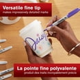 thumbnail image 4 of Sharpie Permanent Markers, Fine Point, Assorted Colours, 5 Count, 4 of 9