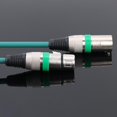 thumbnail image 3 of Câble DJ de Scène DMX Coloré 5,9 Pi XLR 3 Broches Mâle vers Femelle, 3 of 9