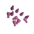 thumbnail image 2 of Decodeary Collet Body for Welding Torch Consumables Reliable Performance Pink 5x30 1Set, 2 of 6