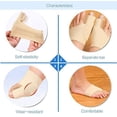 thumbnail image 4 of Bunion Correction Pedicure Socks Silicone Valgus Toes Separator Feet Care Tool, 4 of 5