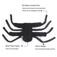 thumbnail image 3 of Dog Halloween Costume Spider Chest Back Design For Small Dogs With Adjustable Buckle Closure And 3 mm Wool Material, 3 of 6