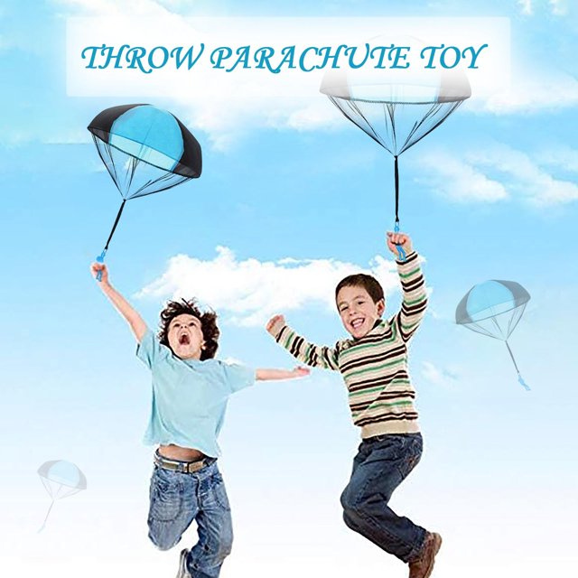 DPTALR Jouet de Parachute de Soldat Éducatif pour Enfants (Bleu)