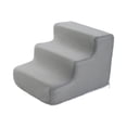 thumbnail image 4 of Dog Stairs Pet Steps Ramp Multifunctional Removable Cover for High Beds or Couch S 3 Step Grey, 4 of 9