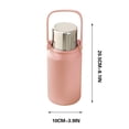 thumbnail image 3 of PRETXORVE Grande Capacité Séparation de Gobelet en Acier Inoxydable 316 Sports de Plein Air Bouilloire Isolée Portable 800, 3 of 5