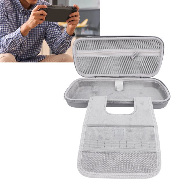 Étui Rigide pour ROG Ally 2023 RC71L, Étui Rigide de Transport Sac de Rangement pour ROG Ally X 2024 RC72LA pour Claw A1M avec Poches