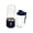 blue, variant on GROWTH TANK Portable Blender Mixer Fruit Machine Multifunctional Fruit Juice Smoothies Fruit Double Cup