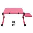 thumbnail image 1 of Computer Table, Foldable Lap Table, Table, Modern Style Lap Table For Bed Chair  Black,Rose Red, 1 of 8