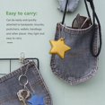 thumbnail image 4 of 26 Pieces Children's Safety Reflector Pendant,Star Safety Reflector for School Bag,Backpack,Cycling,Walking,Running, 4 of 7