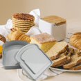thumbnail image 1 of Oleegame 1PC Produce Storage Fiber Portable Lunch Box Sandwich Box Large Capacity Bento Box Gray, 1 of 9