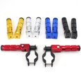 thumbnail image 2 of Baohd 2pcs/set Secure And Comfortable Aluminium Alloy Motorcycle ATV Footrests With Foldable Wide Gold+2pcs, 2 of 6