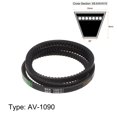 thumbnail image 2 of Unique Bargains 1090mm Inner Girth 10mm Width Cogged V Belts, Neoprene Rubber, for Power Transmission, 2 of 6