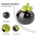 thumbnail image 4 of MYG Artificial Fruits Simulated Plastic Fruit Model Decoration For Home Kitchen Tabletop Decor Kids Toy Orange Peach Pear Watermelon, 4 of 10