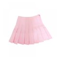 thumbnail image 1 of Jupe de Tennis pour Femme Fille Blanche Taille Haute à Carreaux Patineuse Évasée Plissée Mini Robe m Minuit, 1 of 6