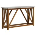 thumbnail image 1 of Bowery Hill Table Console Industrielle en Bois Ton Naturel, 1 of 6