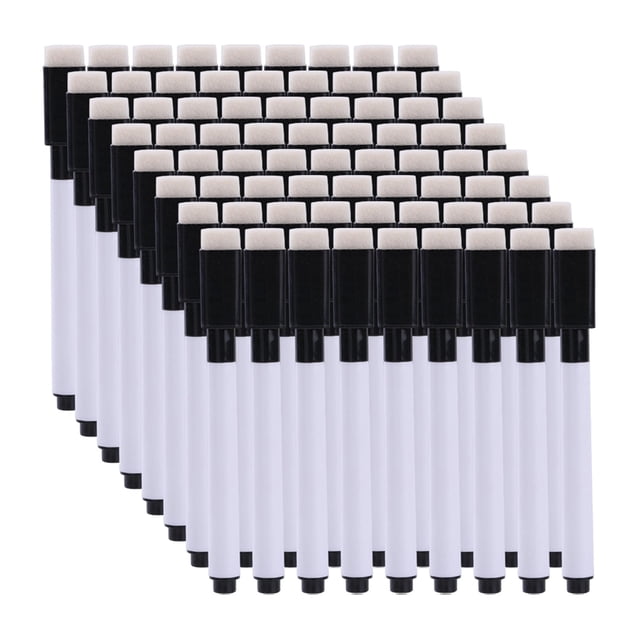&Craft&Stationery Whiteboard Markers Set with Erasable Ink Quick Drying for School and Home Use 72-Piece Pack Smooth Writing Includes 10ml Each 72PCS