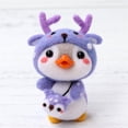 thumbnail image 3 of PVCS Cute Penguin Pattern Handmade DIY Poke Wool Felts Material Production Package for Home Decor, 3 of 9