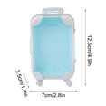 thumbnail image 2 of Clearance! Gspmoly Walkable Simulation Mini Storage Trolley Luggage Cosmetic Storage Box Home Furnishing Decoration Clearance, 2 of 4